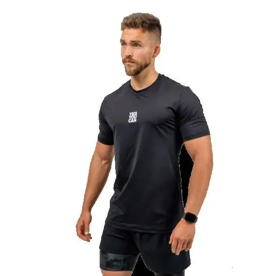 Nebbia Funkční Sportovní Tričko RESISTANCE 348 POUZE L - černá (VÝPRODEJ)
