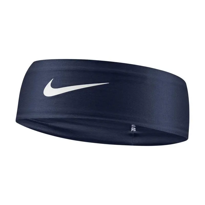Nike DRI-FIT FURY CLASSIC HEADBAND COLLEGE NAVY/WHITE/WHITE čelenka