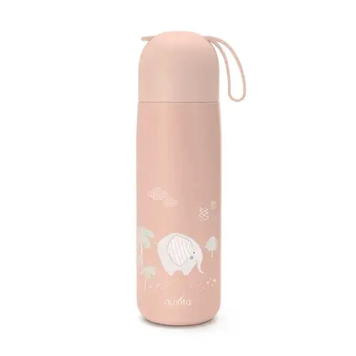Nuvita Termoska se silikonovým držákem 400ml English Rose