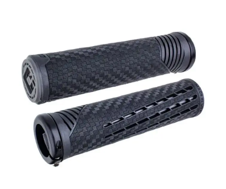 Odi Gripy MTB CF v2.1 Lock-On Closed End Pearl Black / Graphite