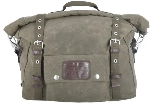 OXFORD Heritage khaki zelené 40l boční brašny na motocykl