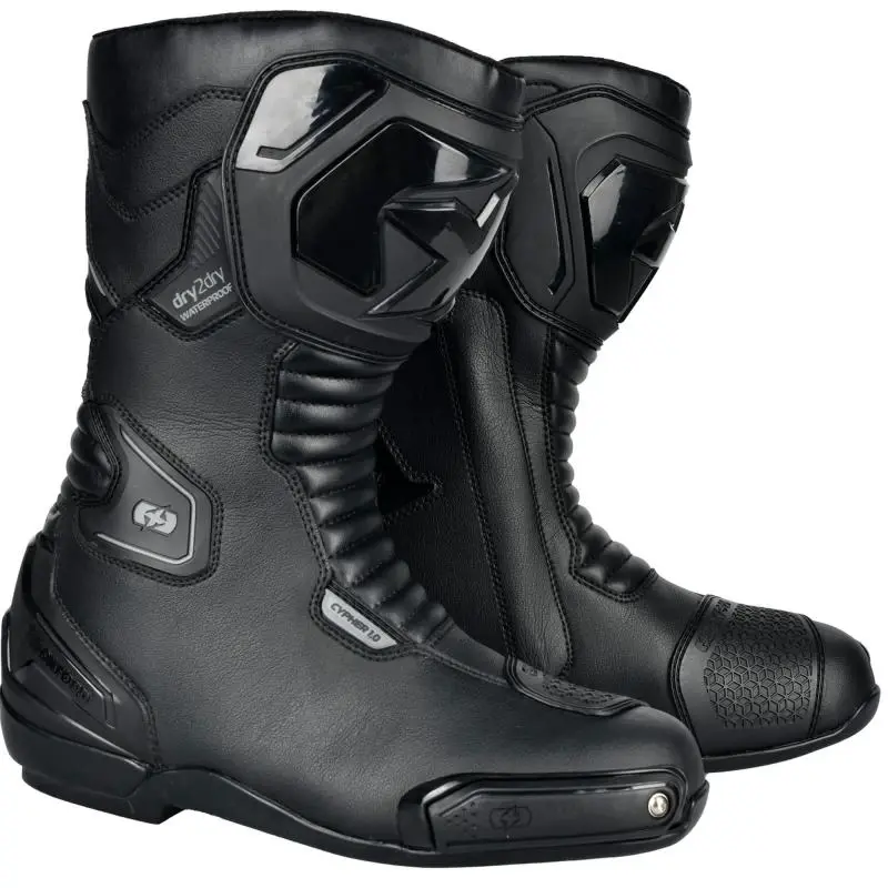 OXFORD Cypher 1.0 D2D černé pánské motoboty