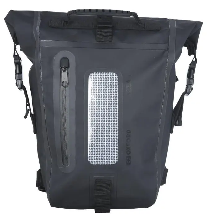 OXFORD Aqua T8 Tail bag černá brašna na sedlo spolujezdce