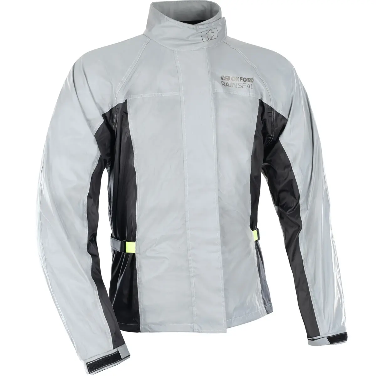 OXFORD Rain Seal reflexní šedá nepromokavá bunda na motorku