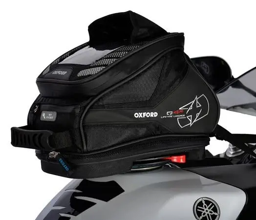OXFORD Q4R QR černý tankbag na motocykl