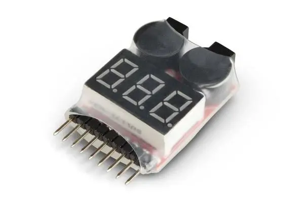 Pelikan LiPo alarm 2-8S zvuková signalizace napětí