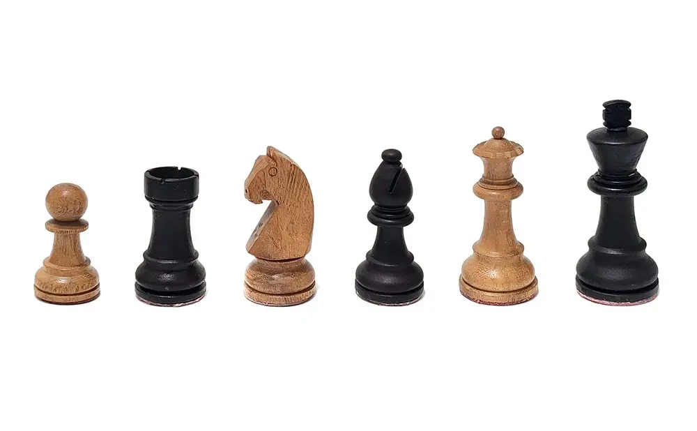 Philos Spiele Artuš 78mm mahagonové šachové figury
