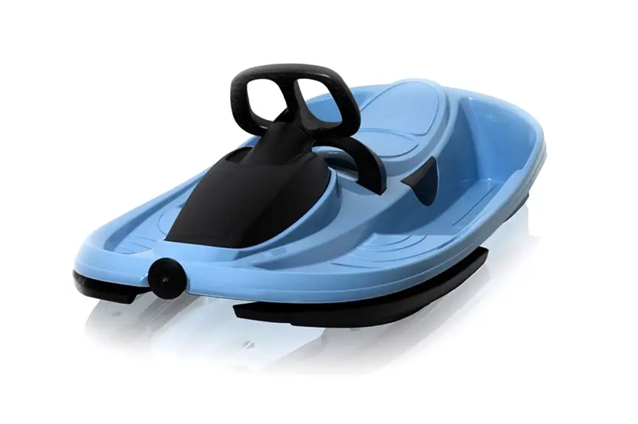 Plastkon STRATOS 98x56x23cm arktická modrá Boby řiditelné