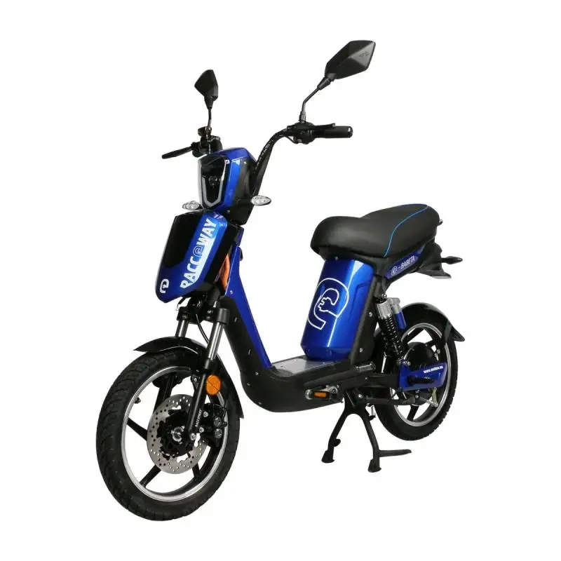 RACCEWAY Elektroskútr E-babeta modrá-lesklá
