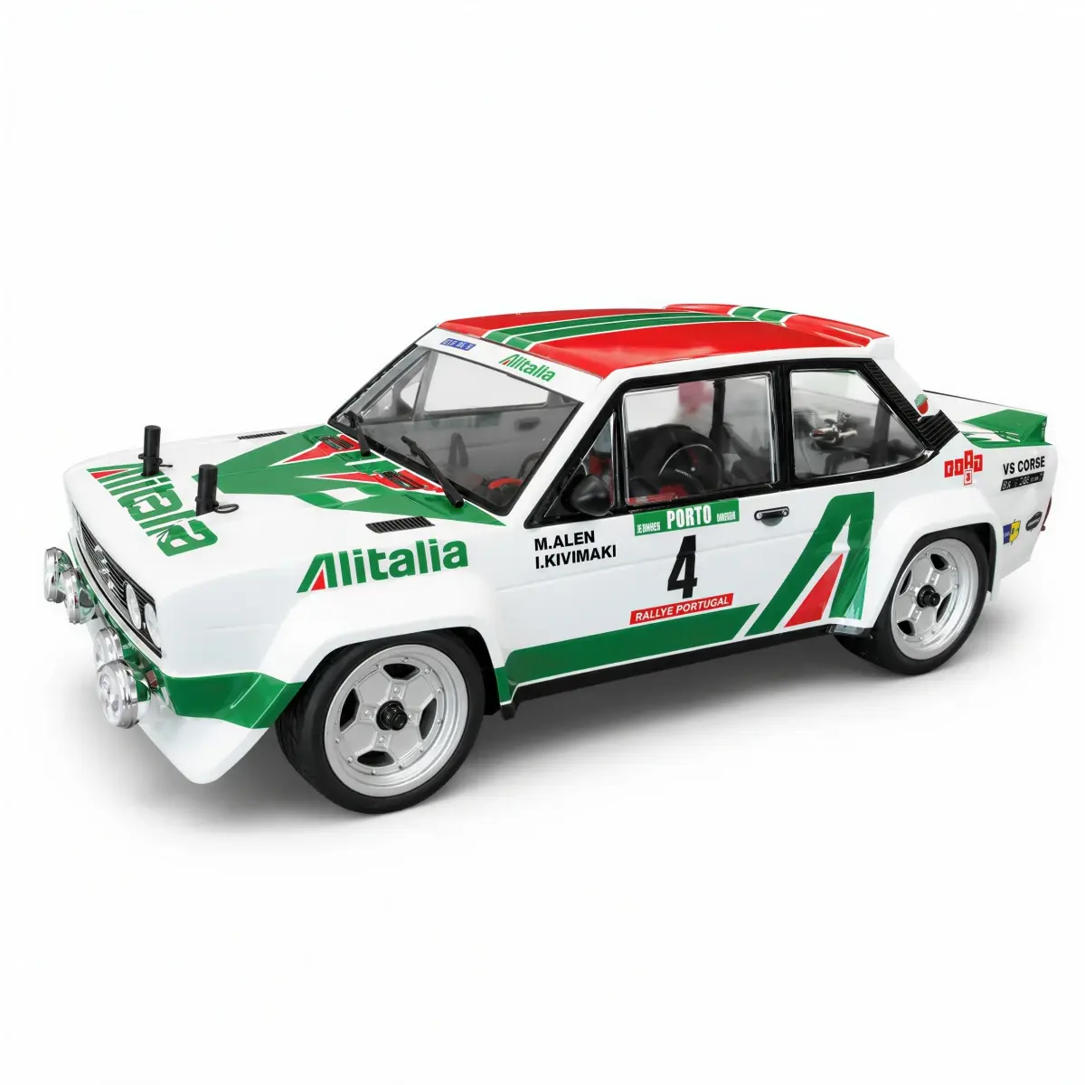 Rally Legends Fiat 131 Abarth Alitalia 4WD 1:10 RTR sada