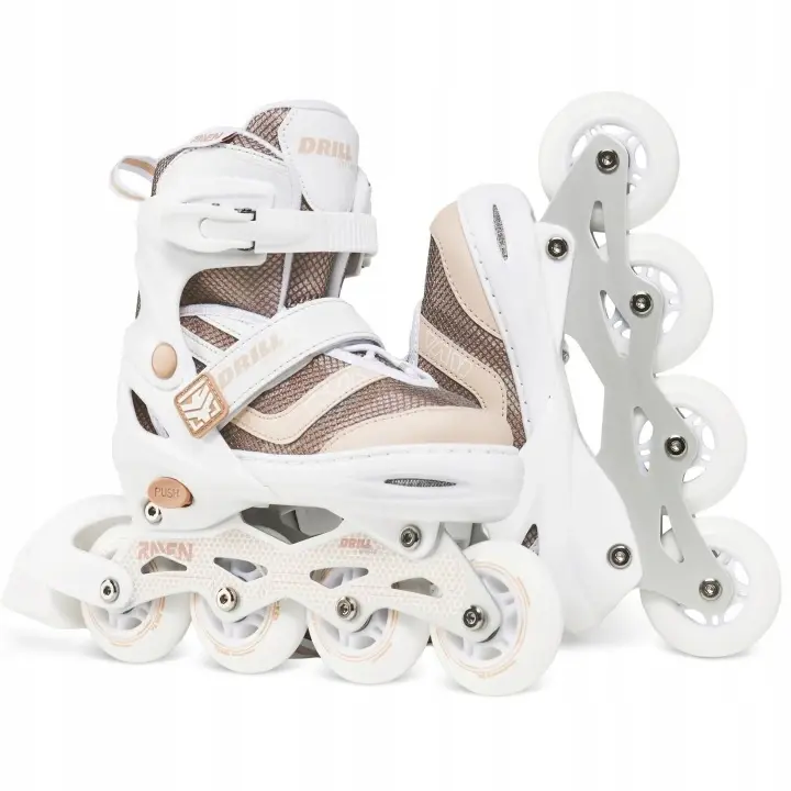 Raven Drill White/Coffee ABEC7