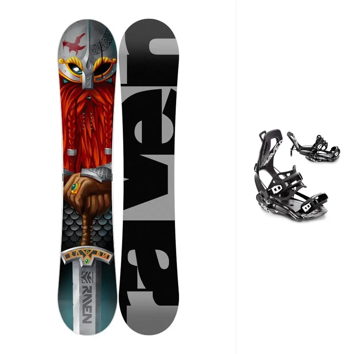 Raven Dwarf pánský snowboard + Raven FT360 black vázání
