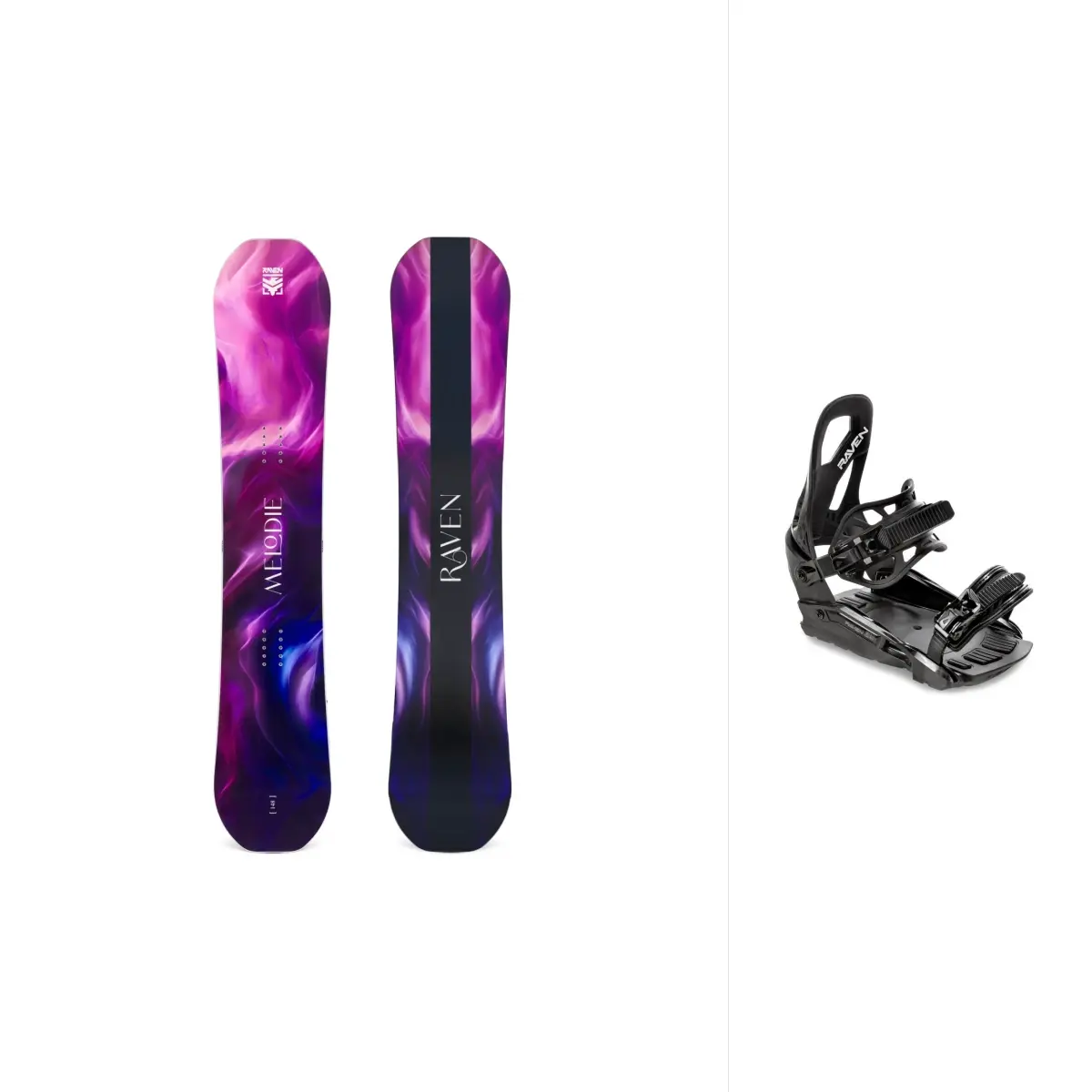 Raven Melodie dámský snowboard + Raven S230 Black snowboardové vázání