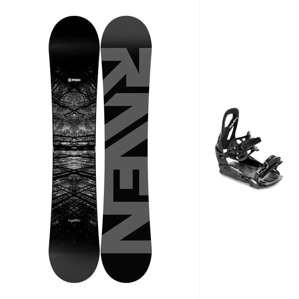 Raven Mystic snowboard + Raven S230 Black vázání