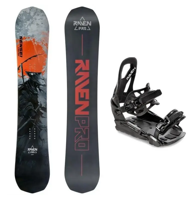Raven PRO Sensei Carbon snowboard + Raven S230 Black vázání
