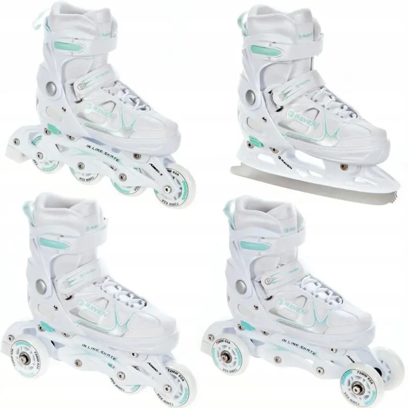 Raven Spirit white/mint 4v1