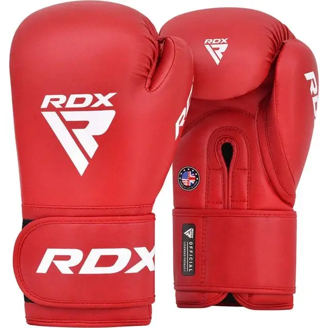 RDX Boxerské rukavice AS2 pro amatérské soutěže, červené, 10 oz - 10
