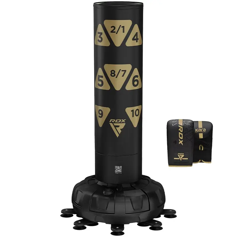 RDX KT Ronin Sada volně stojících boxovacích pytlů 2 v 1 s rukavicemi o délce 6 stop. - 6FT