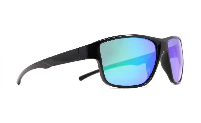 Red bull spect CHESS-04P shiny black/smoke with purple-green mirror CAT3 sluneční brýle