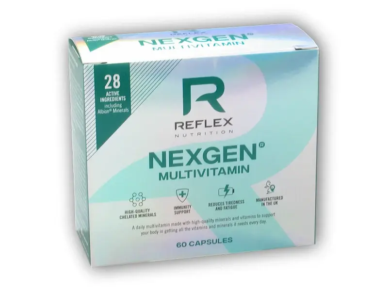 Reflex Nutrition Nexgen 60 kapslí 2 + 1 ZDARMA