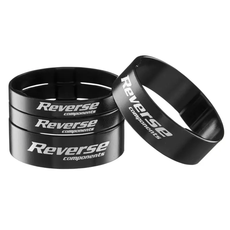 Reverse Podložka distanční Alloy Ultra-Lite set 1 1/8" černá
