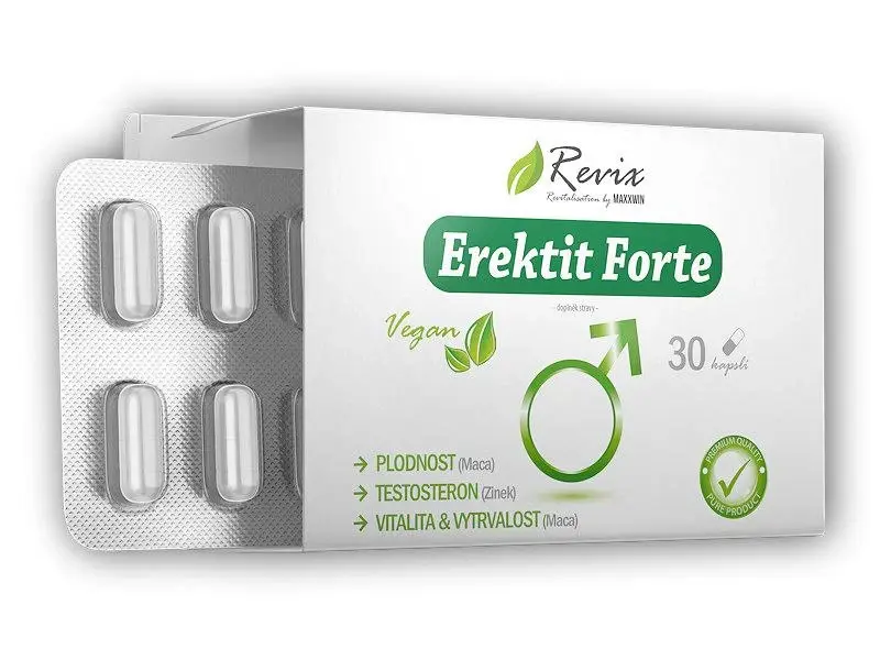 REVIX EREKTIT FORTE 30 kapslí