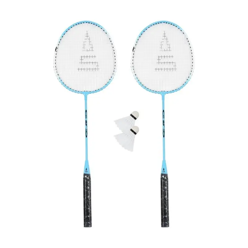RULYT Badmintonový set Sulov 2x raketa 2x míček vak - světle modrý