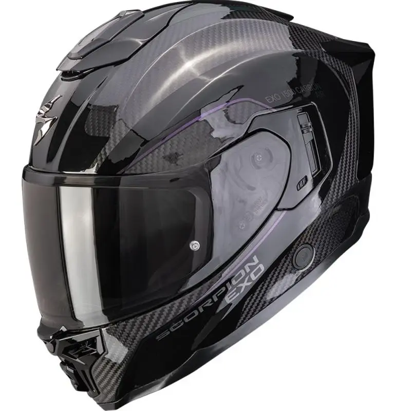 Scorpion EXO-1500 Carbon Air Mundi černo-chameleon integrální helma na motorku