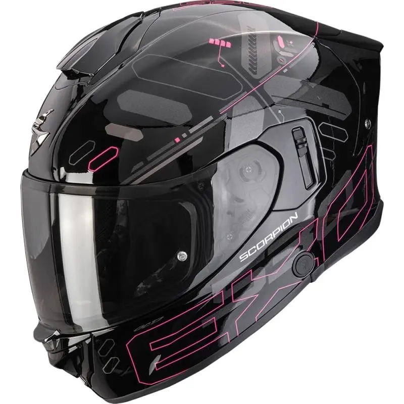 Scorpion EXO-530 Air Fond černo-růžová integrální helma na motorku