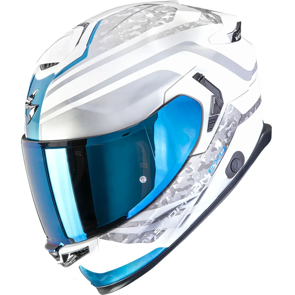 Scorpion EXO-GT SP Air Arten bílo-modrá integrální helma na motorku