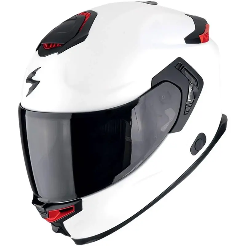 Scorpion EXO-GT SP Air SOLID matná perleťově bílá integrální helma na motorku