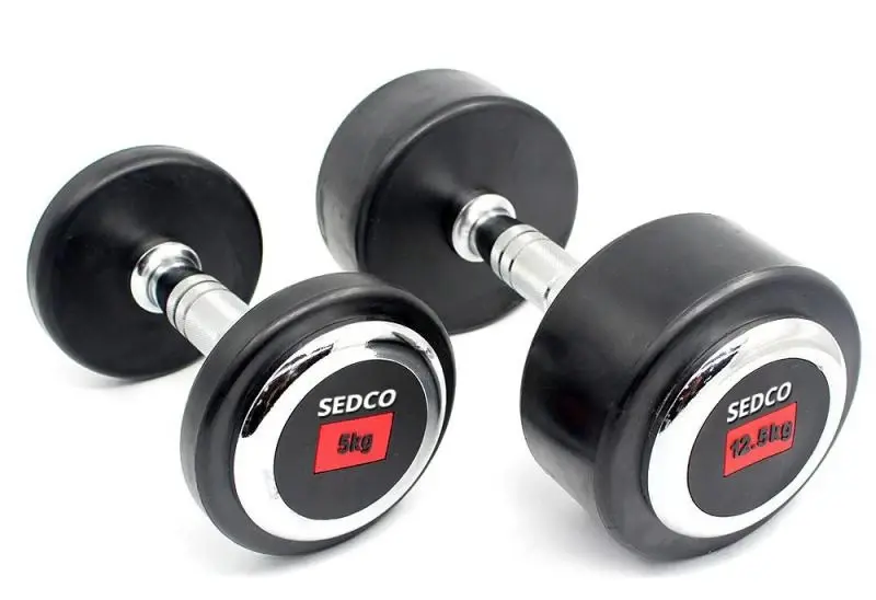 Sedco Jednoruční činka pevná - STUDIO PROFI DELUXE