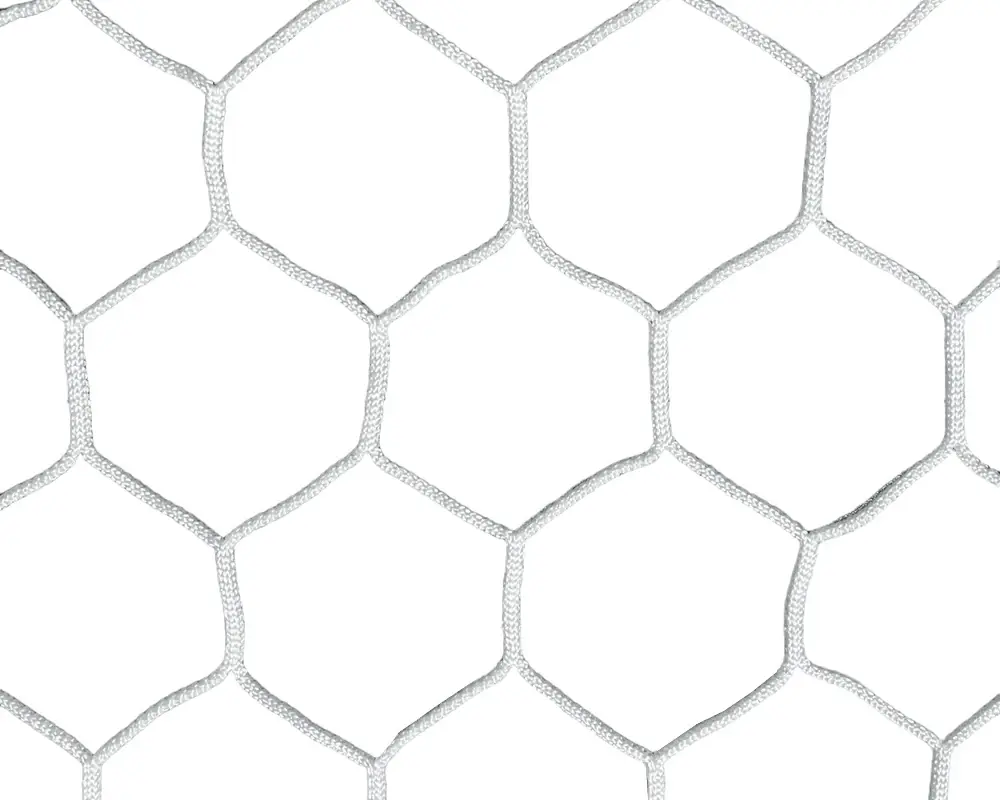 Sedco Síť kopaná PES HEXAGON 7,32x2,44 m - SET NA DVĚ BRANKY