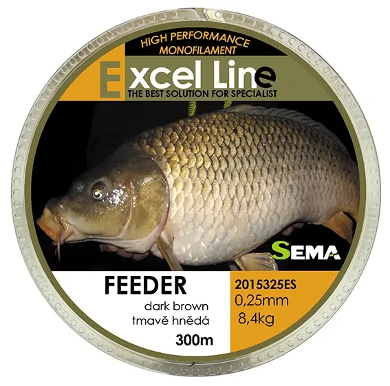 Sema Rybářský vlasec Feeder 300 m průměr 0 16 mm / 3 85 kg
