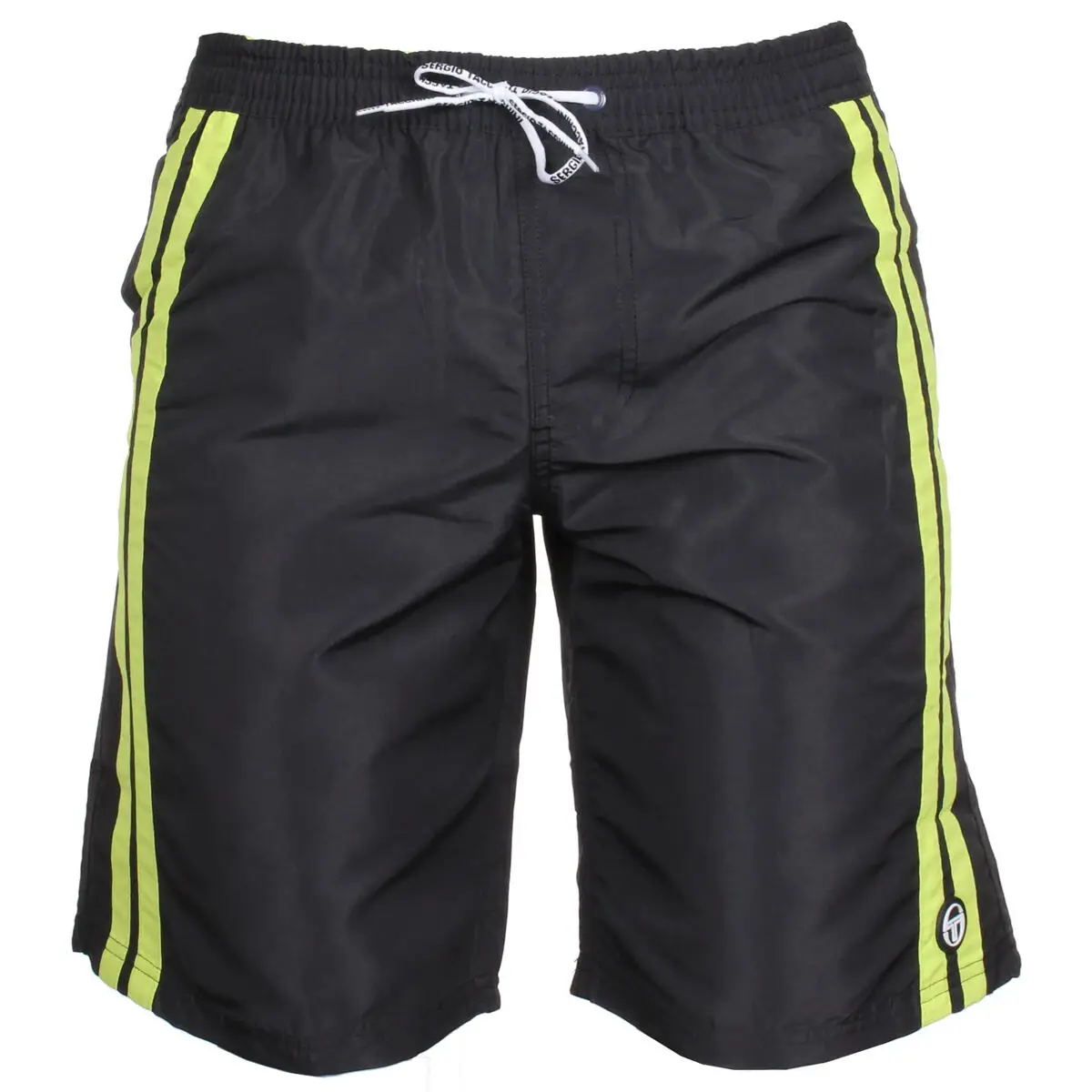 Sergio Tacchini 18827-AST černé chlapecké plavecké šortky