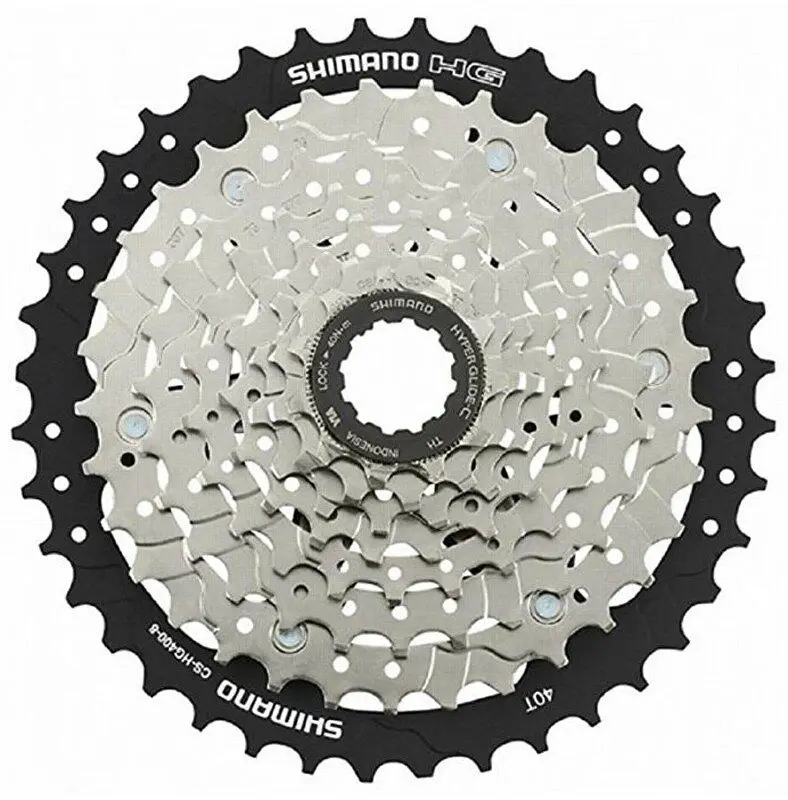 Shimano 8-kazeta CS-HG400 11-40 zubů, stříbrná/černá