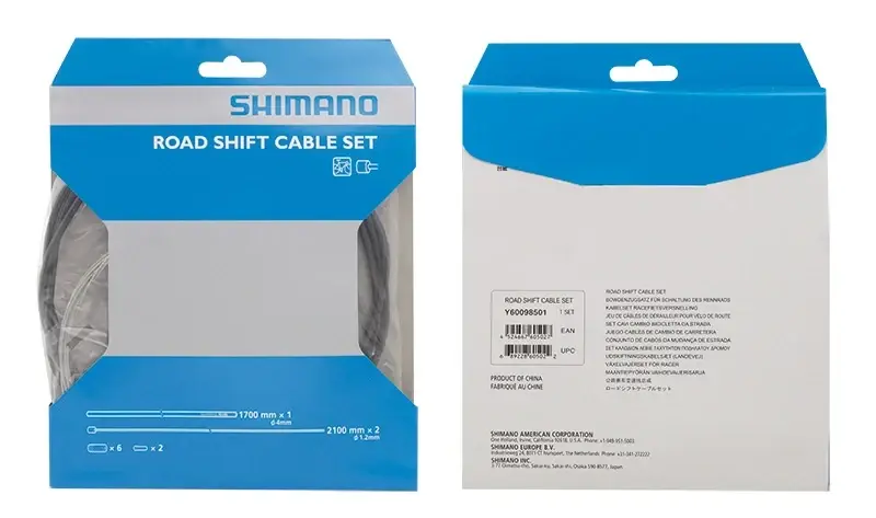 SHIMANO bowdeny+lanka řadící set SH SIS uni, černý