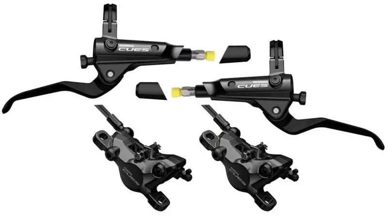 Shimano brzda kotoučová Cues U8000 p+z (1000+1700 mm) komplet bez kotoučů, (P+Z J-kit) v krabičkách