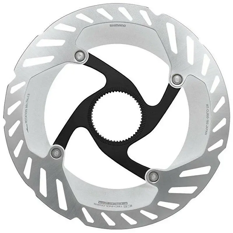 Shimano brzdový kotouč RT-CL800 160mm Center lock, Ice technologies, v krabičce