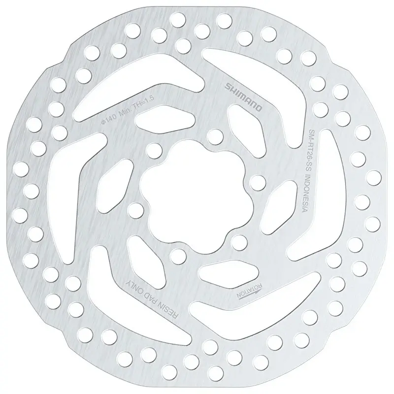 Shimano brzdový kotouč SM-RT26 140mm 6 děr, v krabičce