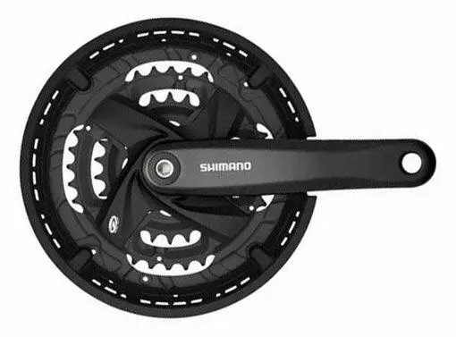 Shimano kliky Acera FC-M371-L 175mm 44-32-22, černé, s krytem ,9 speed, pro osu 4HR, v krabičce