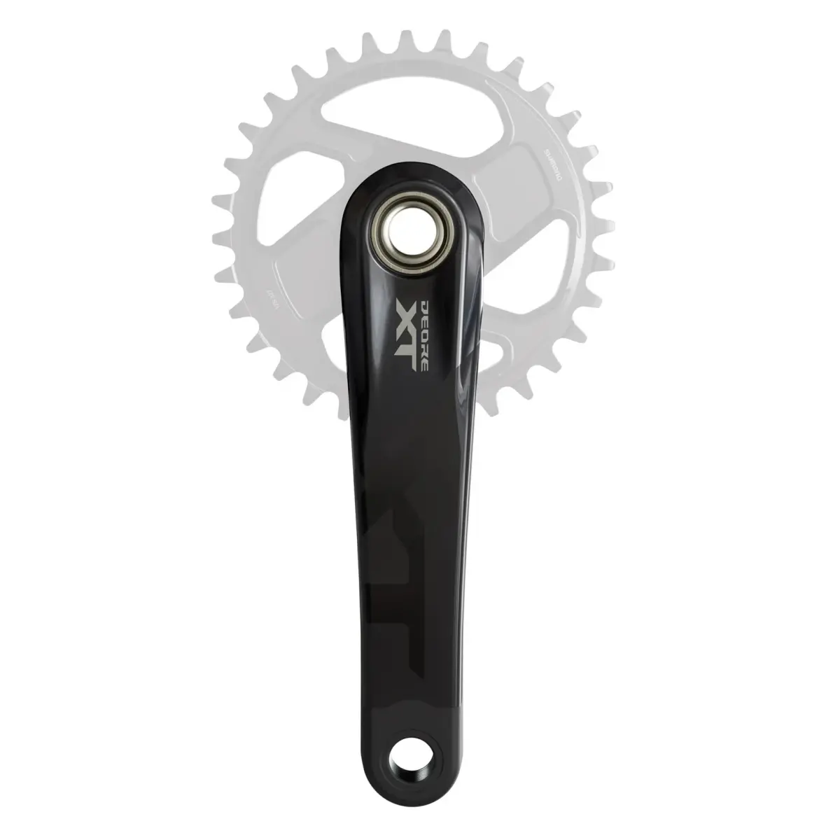 SHIMANO XT FCM8200 černé MTB kliky 12x1 175 mm bez převodníku
