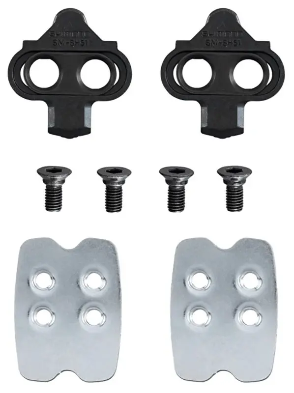 Shimano kufry MTB SPD SM-SH51 černé s plechy