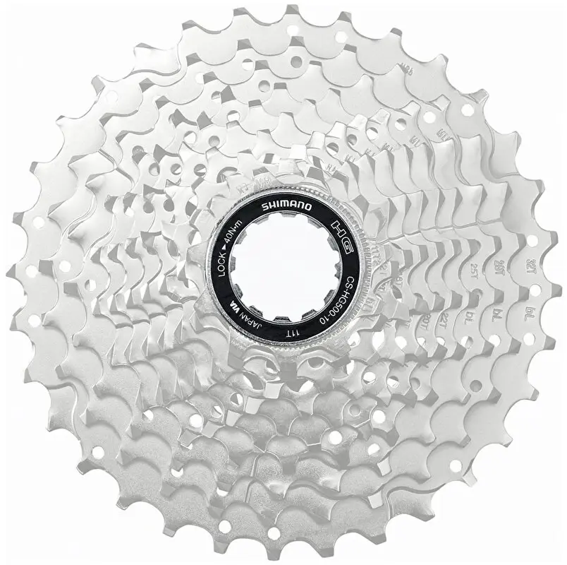 Shimano CSHG50010134 stříbrná koncová matice kazety