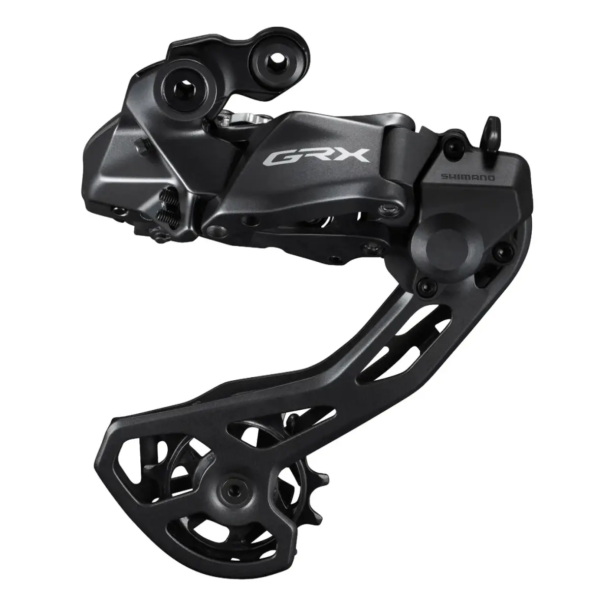 SHIMANO RD-RX825 GRX Di2 černý měnič pro 12x2 kolo s dlouhým vodítkem