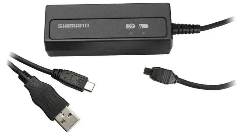 Shimano SM-BCR2 Di2 černá nabíječka s USB portem