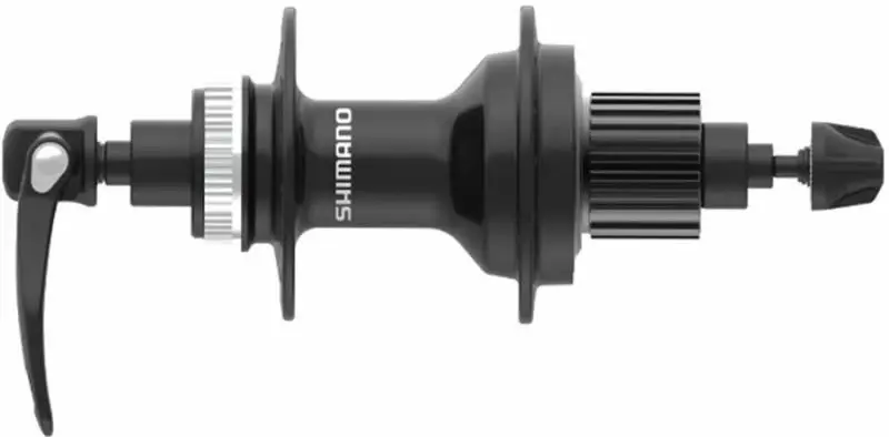 Shimano náboj disc Deore FH-MT401-B 32d Center lock, osa 141mm, 12 speed zadní černý