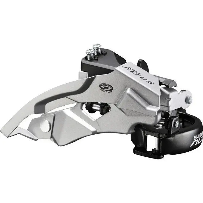 Shimano přesmykač Altus FD-M370 9 speed 34,9mm (s adaptéry 28,6 a 31,8 mm ) Top Swing v krabičce
