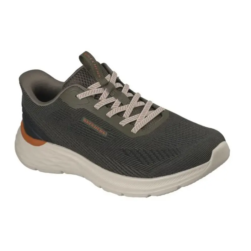 Skechers Garner Bungee Lace Slip-Ins M olive