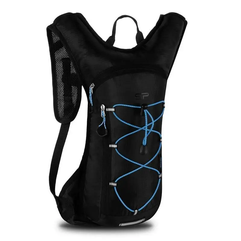 Spokey FUJI Cyklistický a běžecký batoh, 5 l, černo-modrý